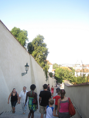 castle stairs