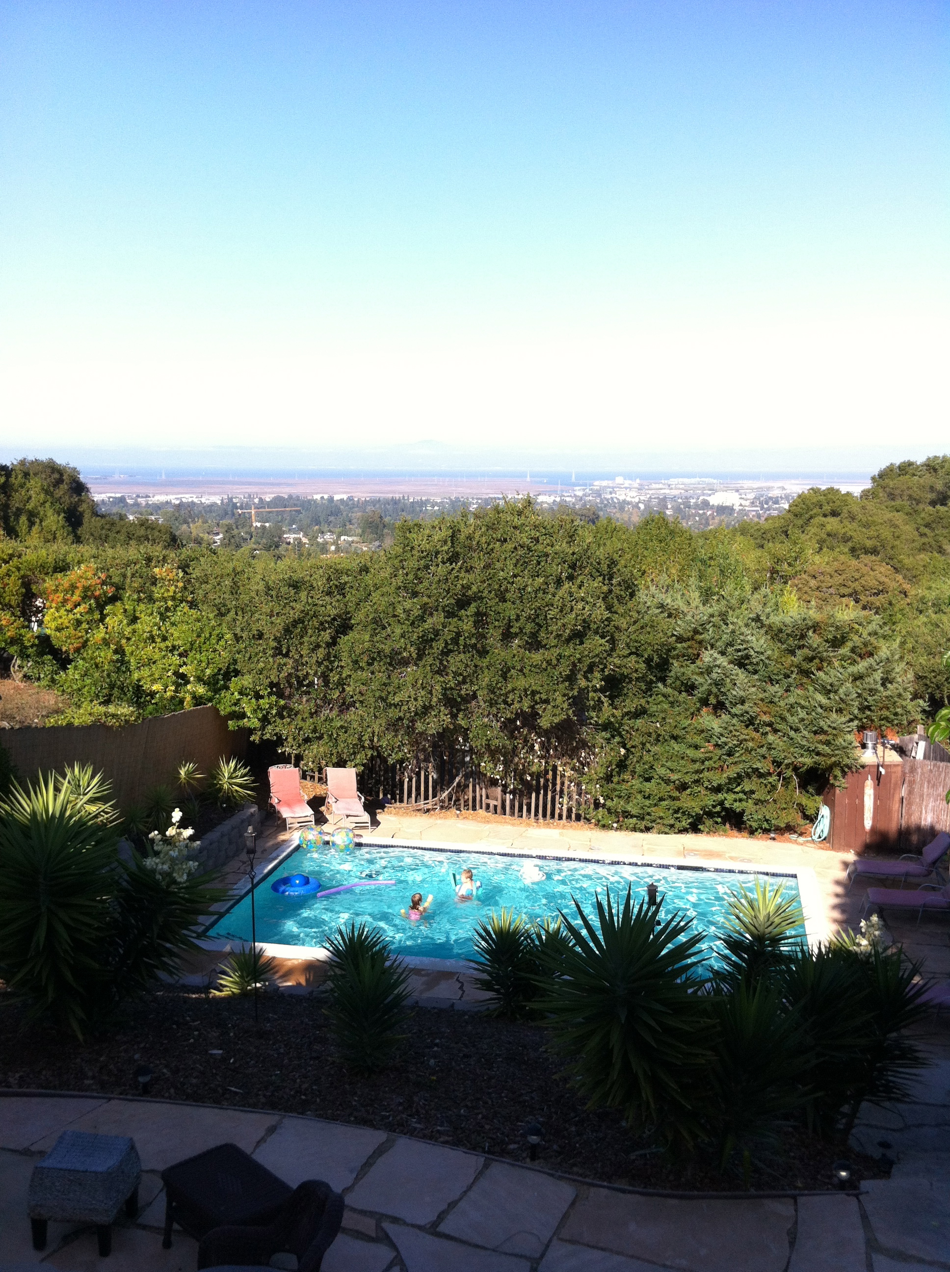 pool view